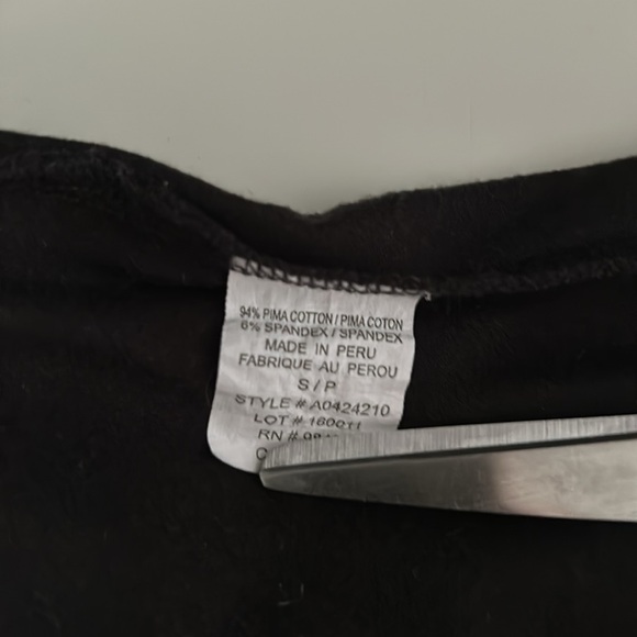 Theory Black Cropped Leggings Size S/P - Picture 10 of 10